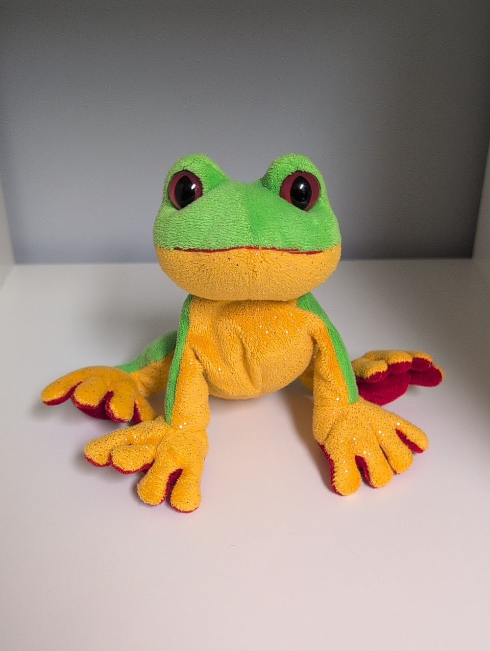 🩵3/$20🩵 Webkinz Lilkinz Tree Frog No Code GANZ Collectible Y2K Vintage Plush